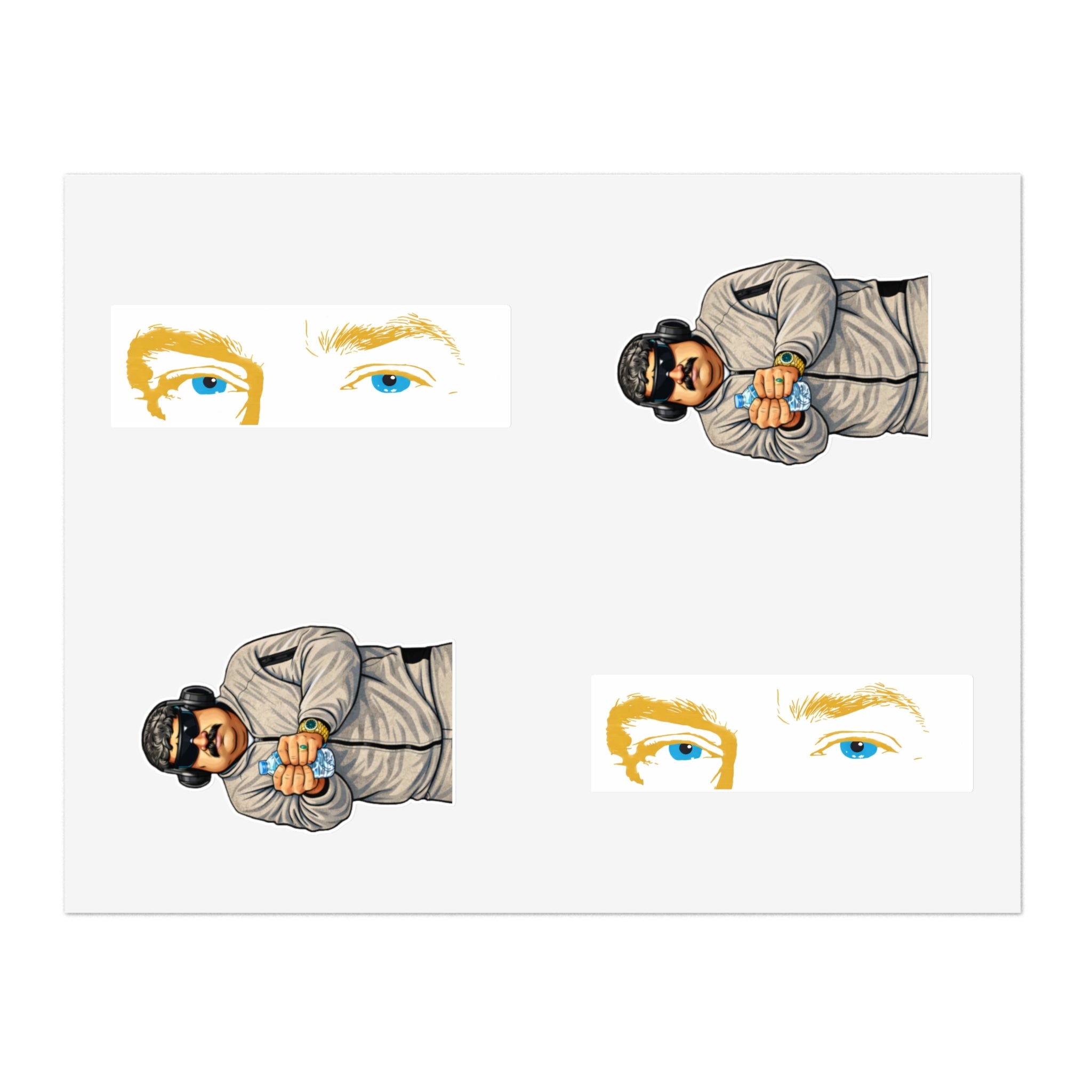 DT eyes/ Viral Photo 2026 — Sticker Sheet