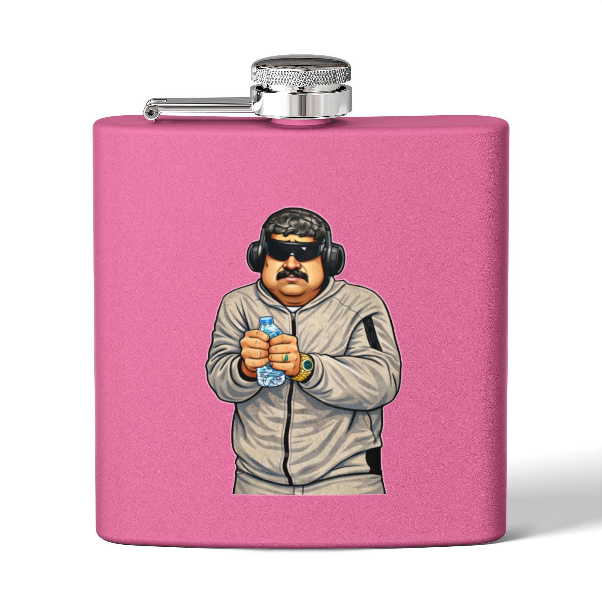 Viral Photo 2026 - Stainless Steel Flask (6oz)