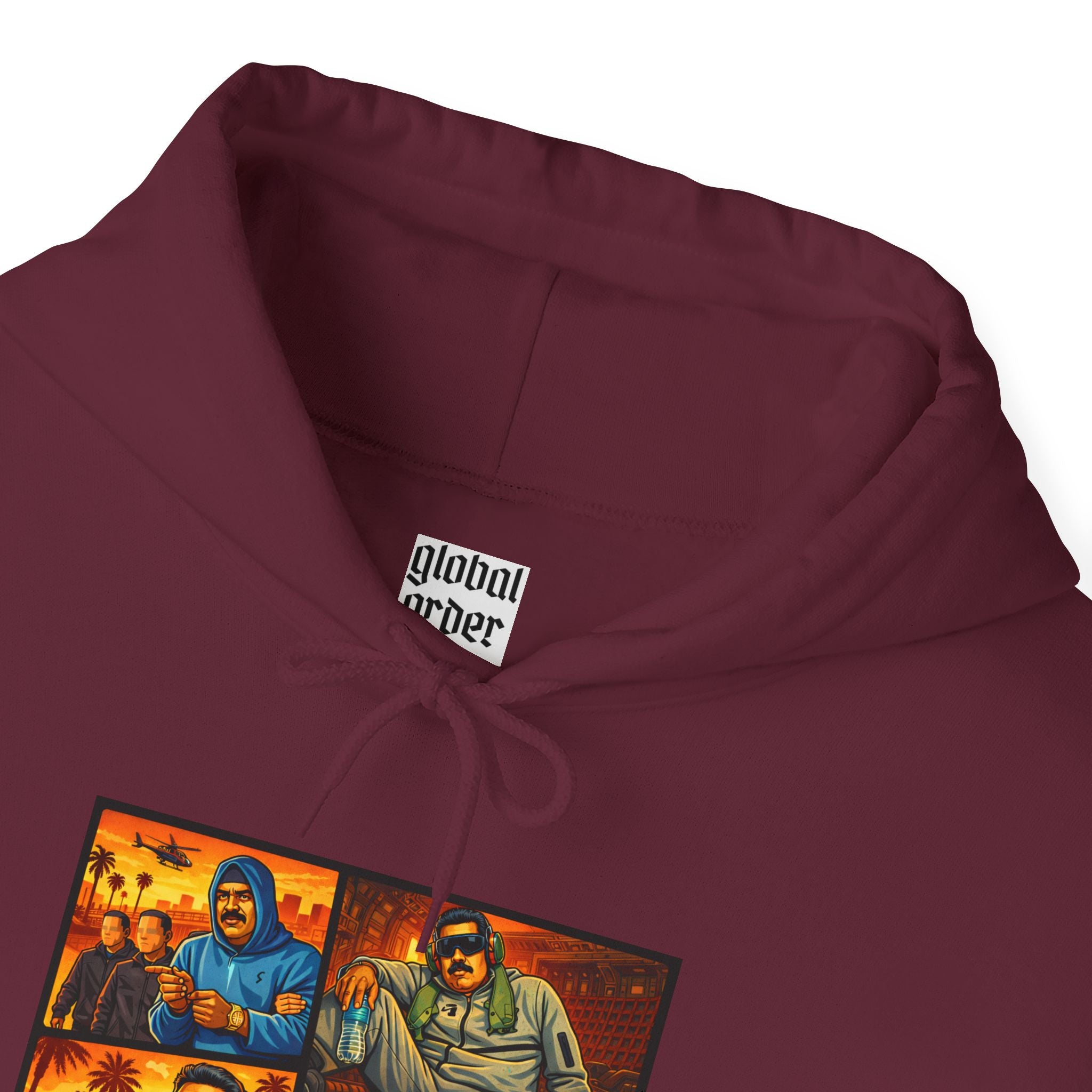 Day in USA - Front Graphic Hoodie