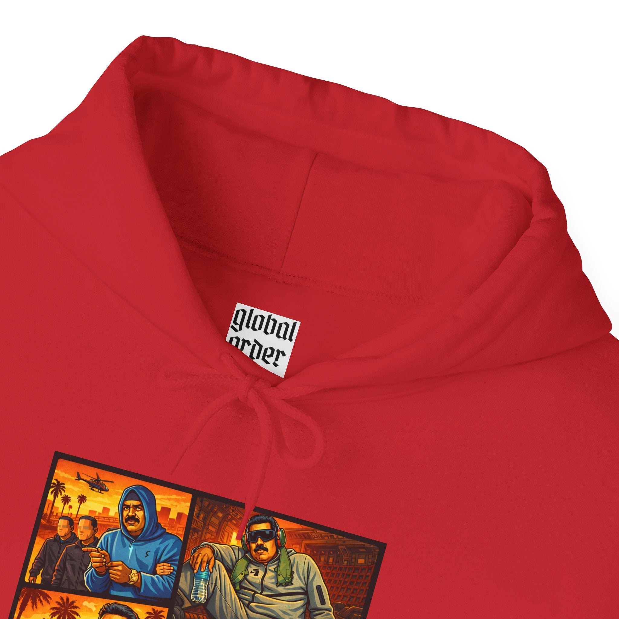 Day in USA - Front Graphic Hoodie