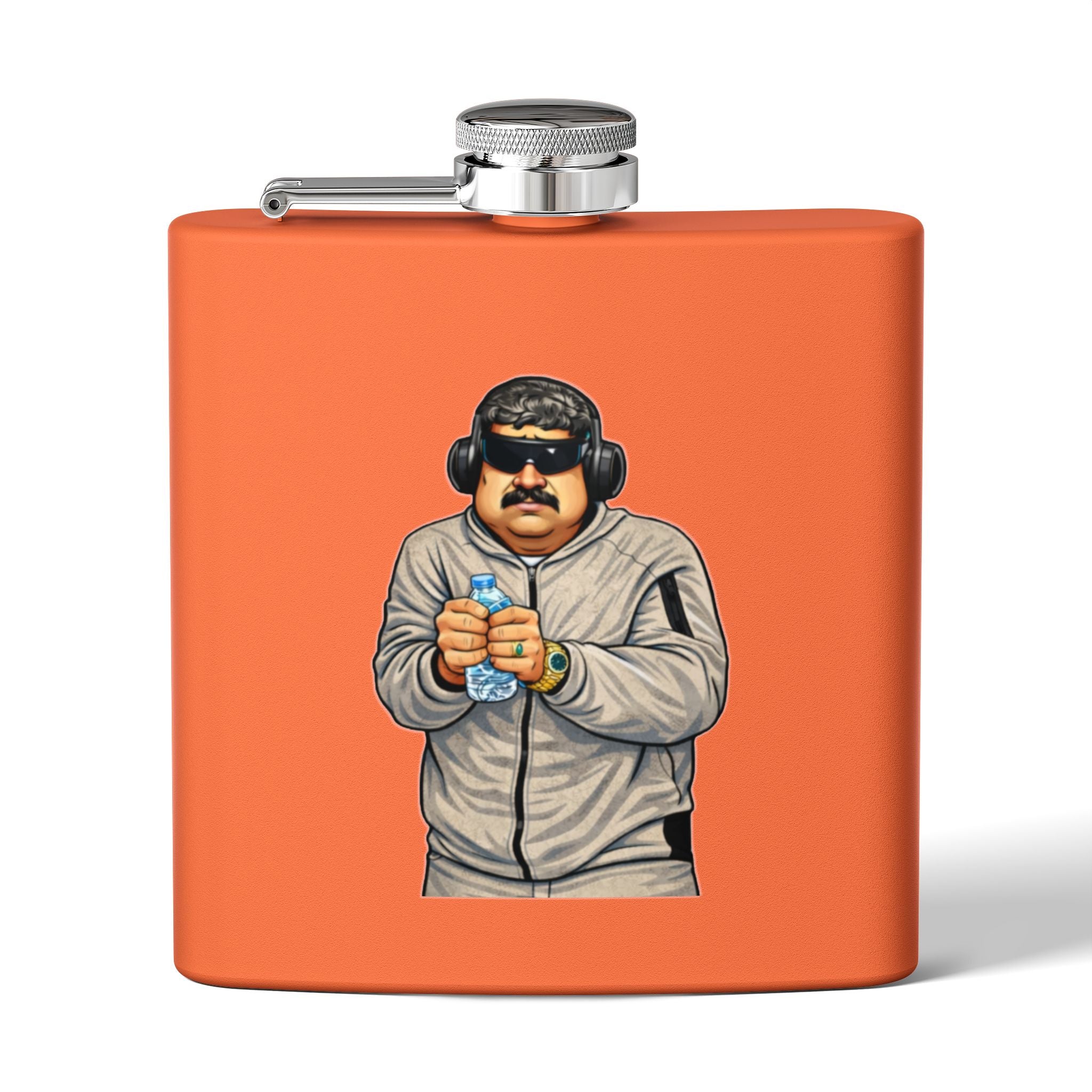 Viral Photo 2026 - Stainless Steel Flask (6oz)