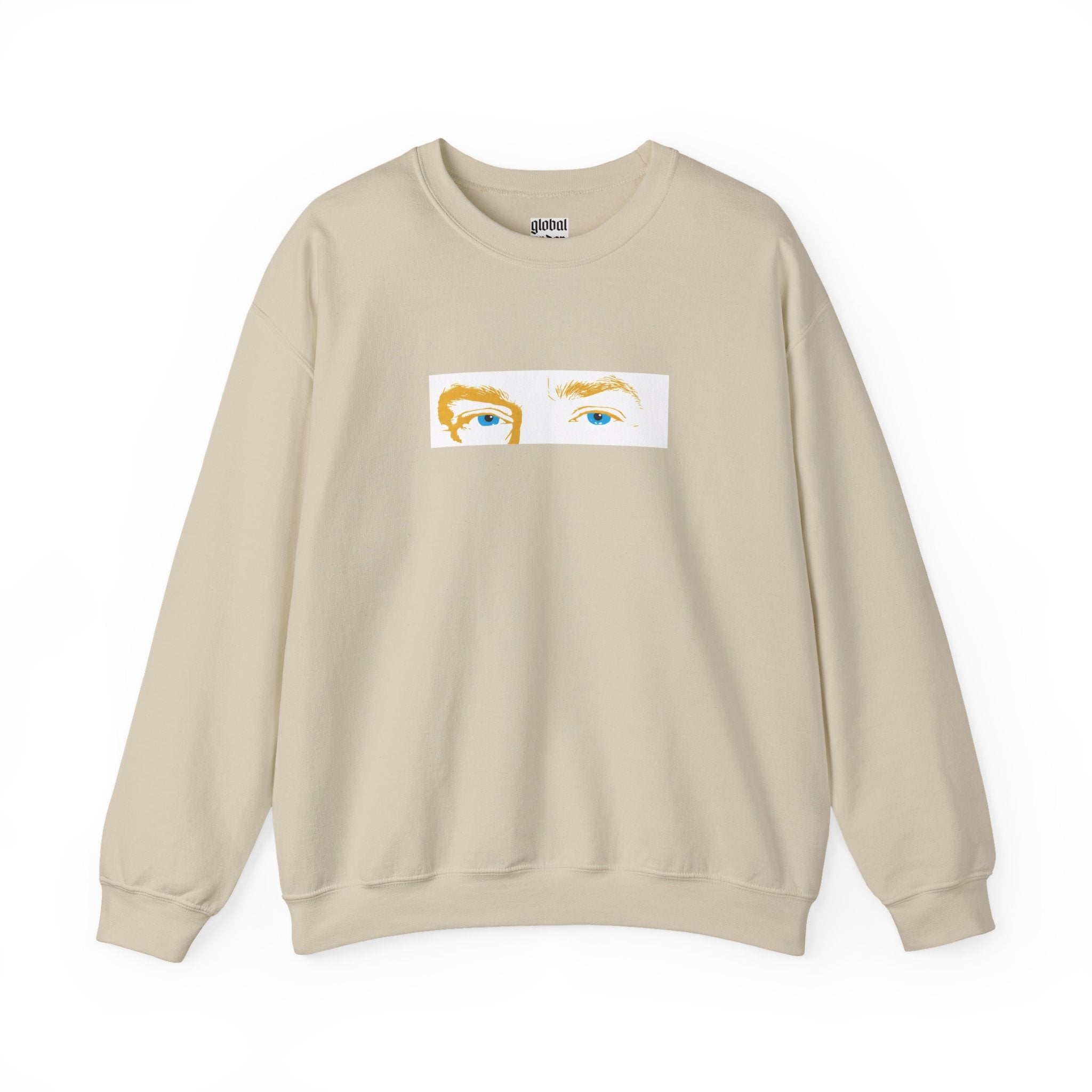 DT eyes 2026 front - Crewneck Sweatshirt