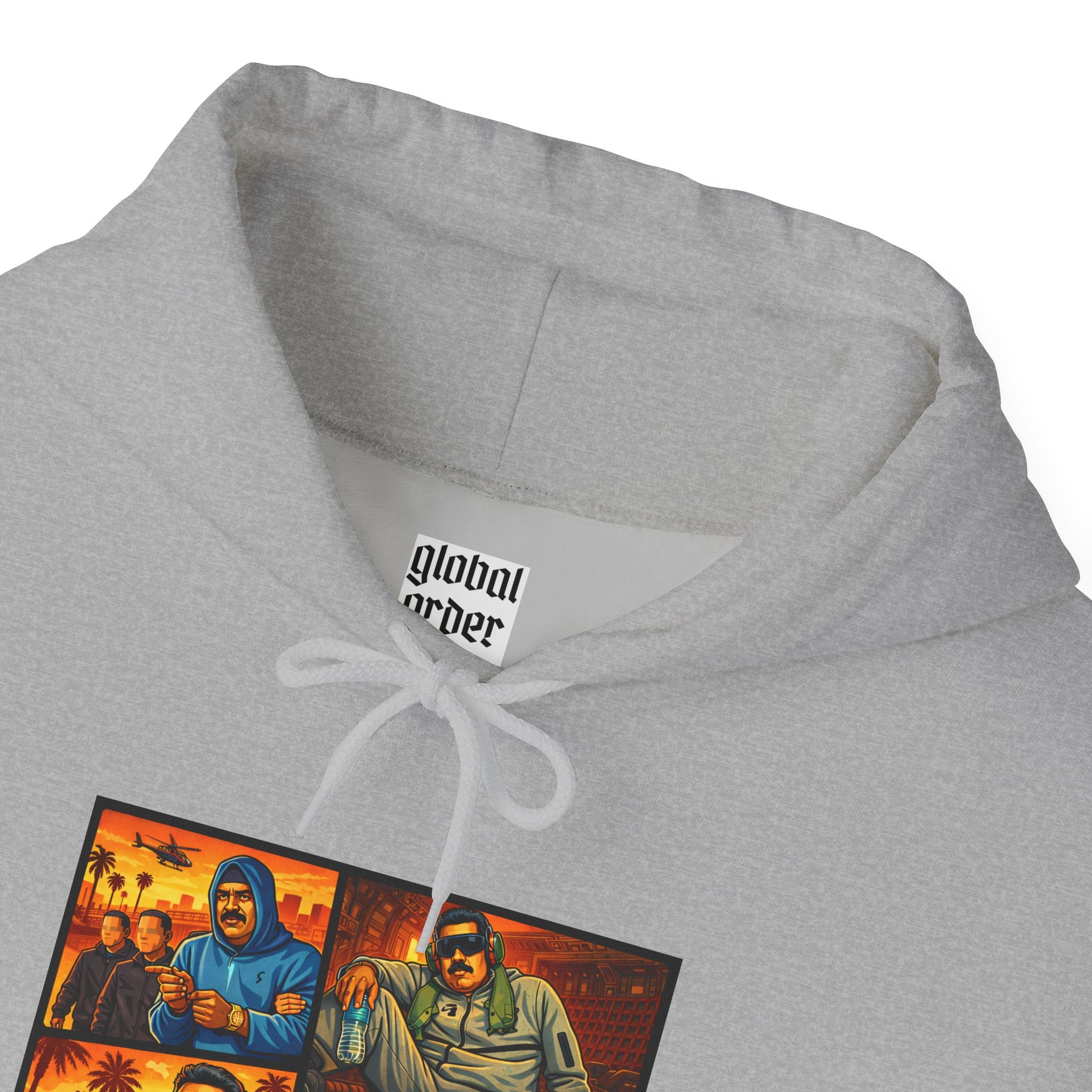 Day in USA - Front Graphic Hoodie