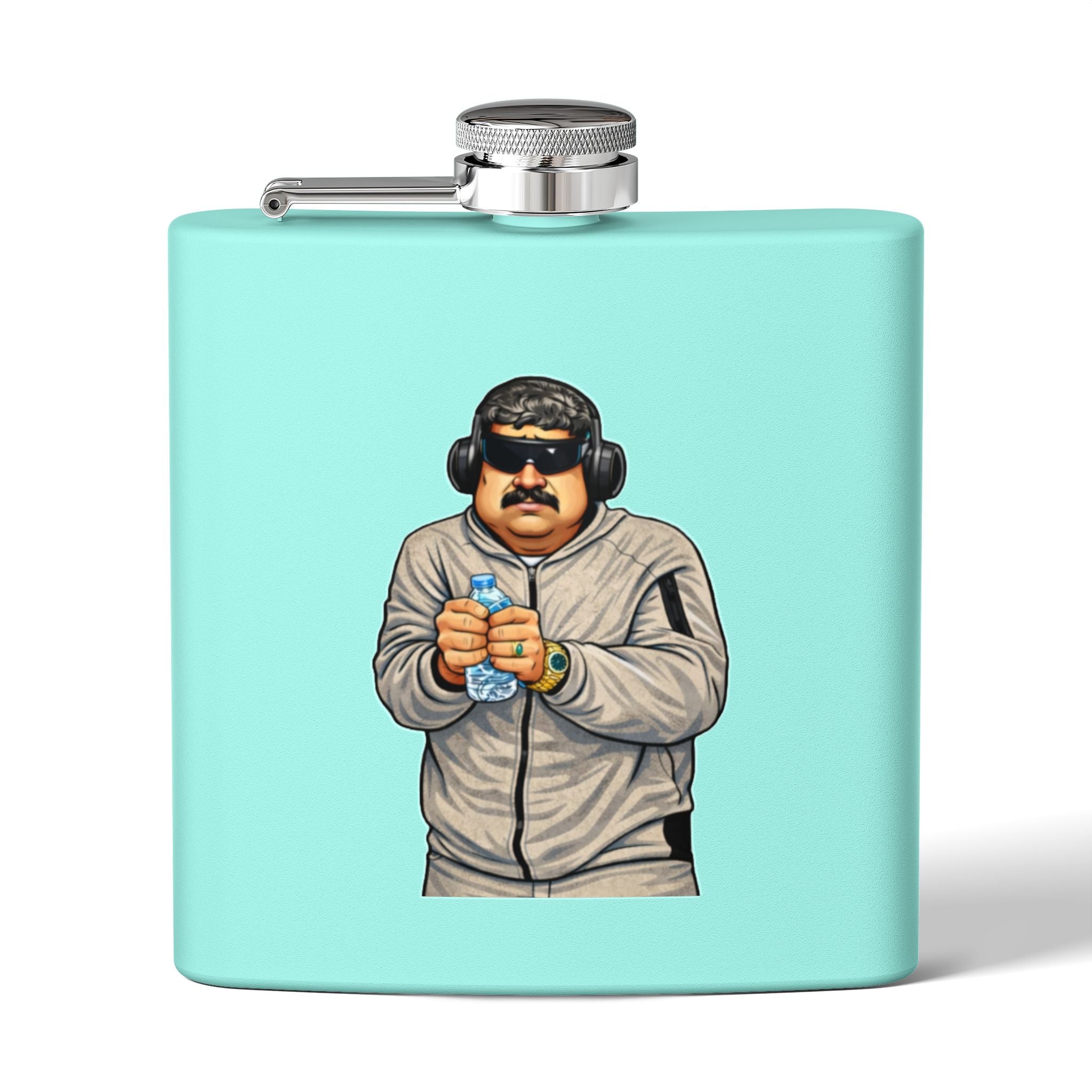 Viral Photo 2026 - Stainless Steel Flask (6oz)