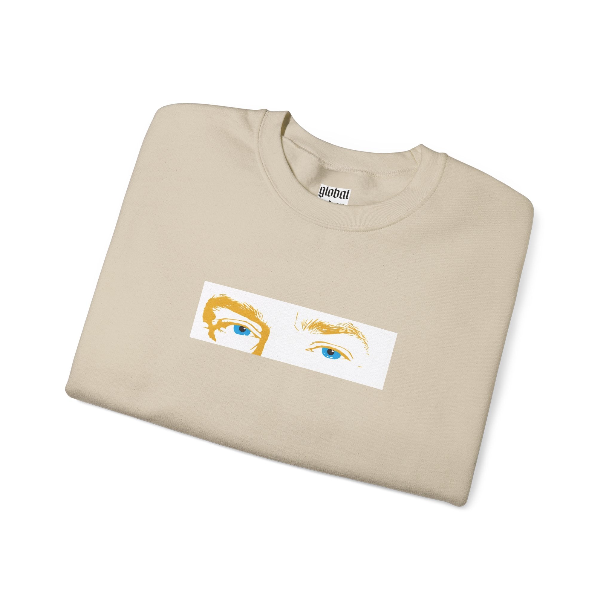 DT eyes 2026 front - Crewneck Sweatshirt