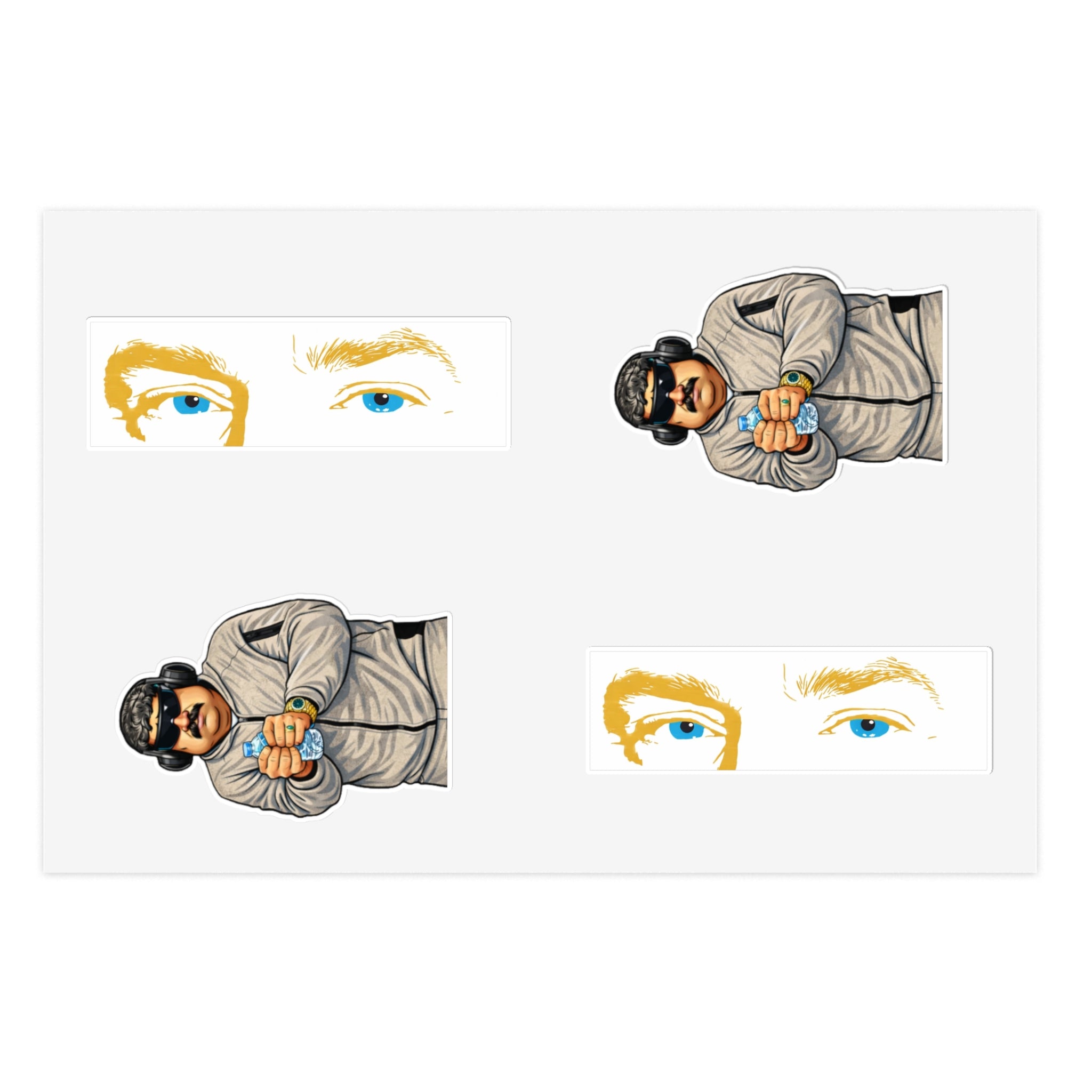 DT eyes/ Viral Photo 2026 — Sticker Sheet