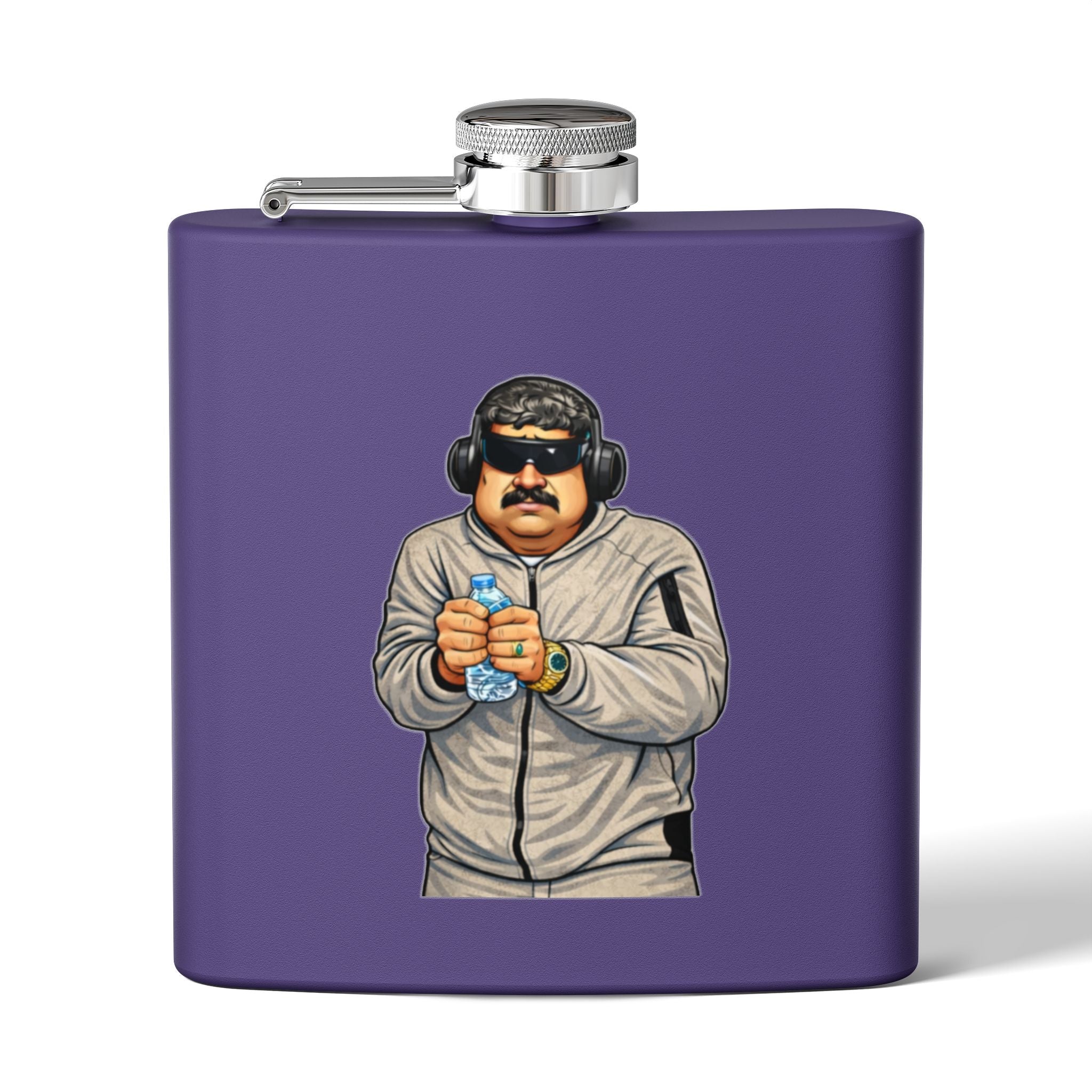 Viral Photo 2026 - Stainless Steel Flask (6oz)