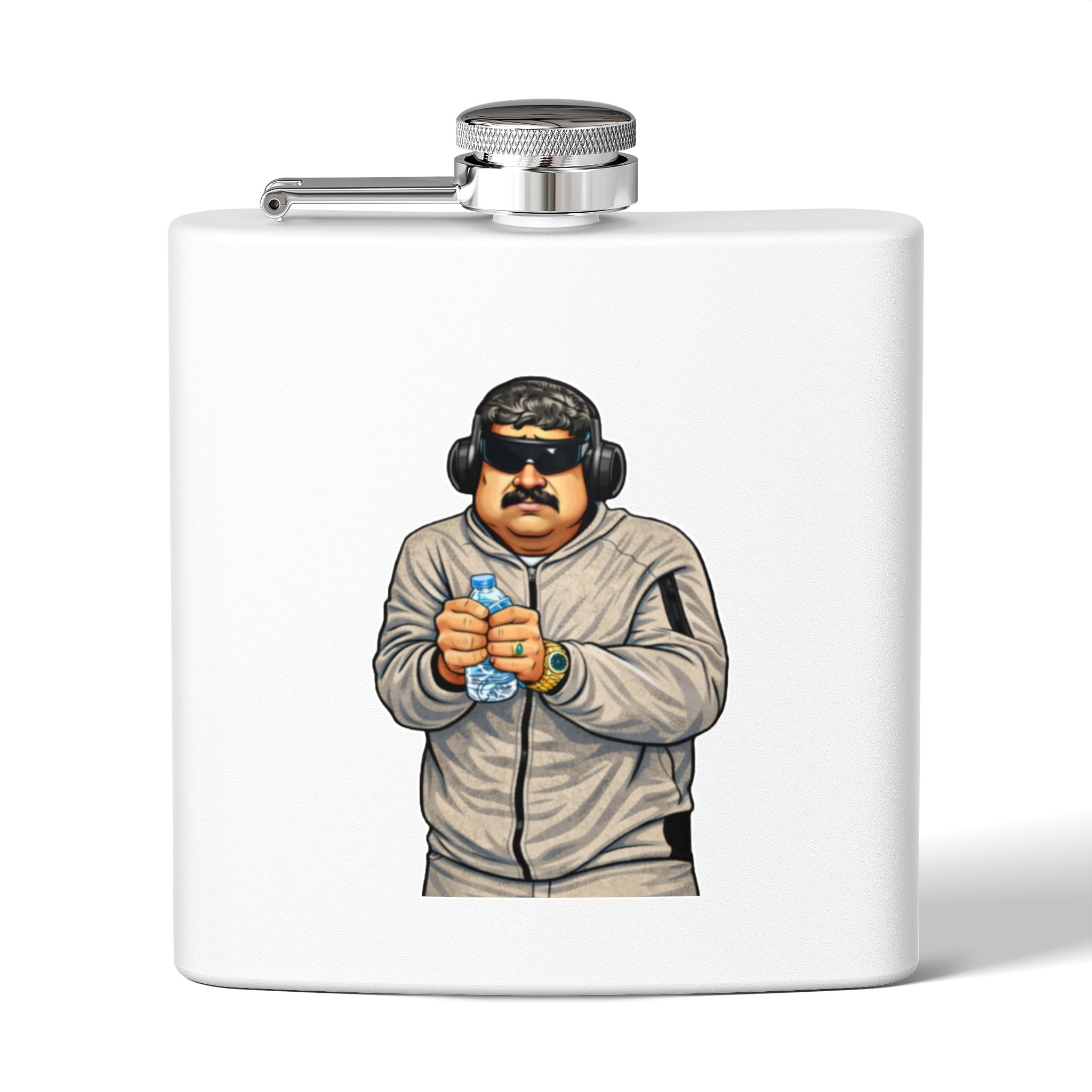 Viral Photo 2026 - Stainless Steel Flask (6oz)
