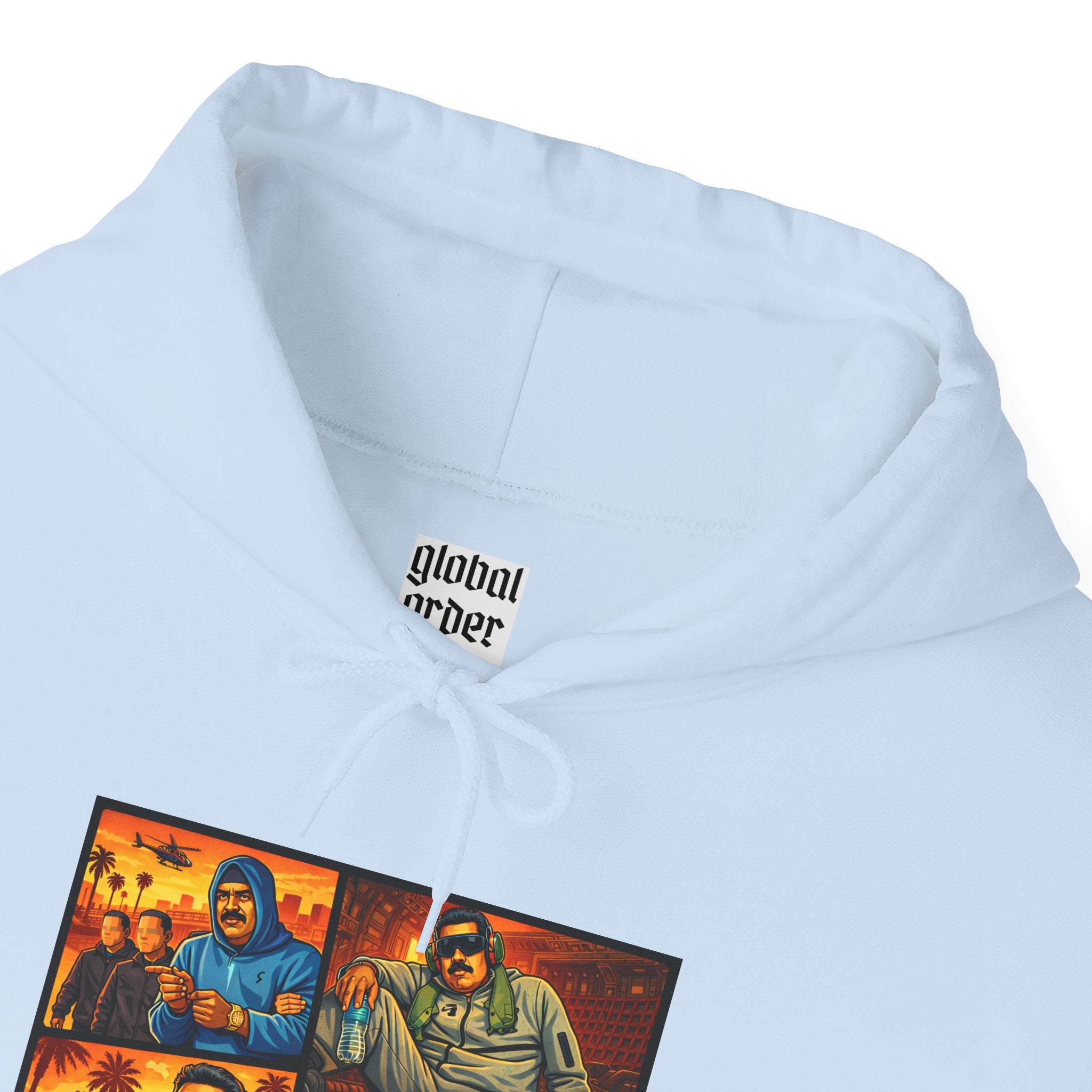 Day in USA - Front Graphic Hoodie