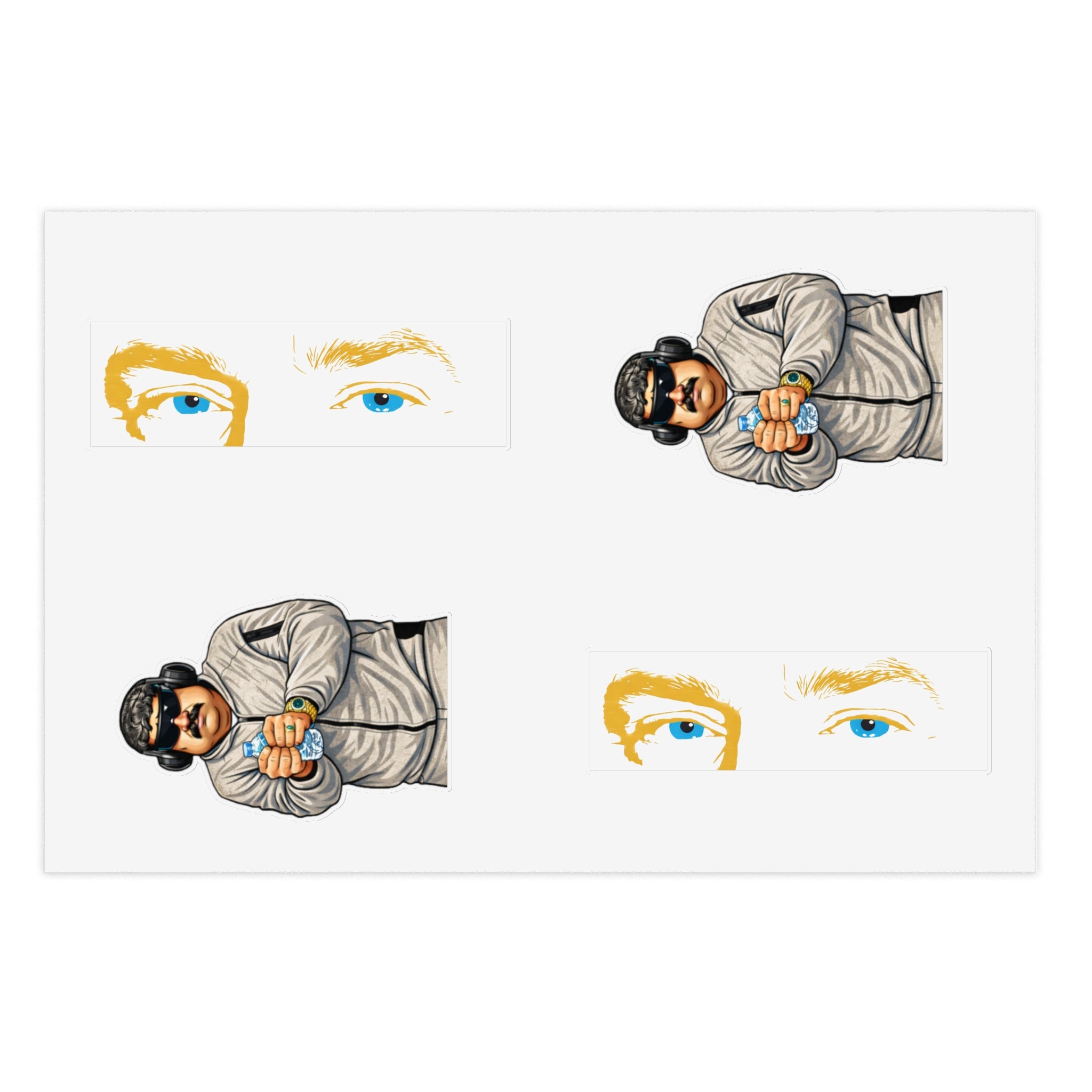 DT eyes/ Viral Photo 2026 — Sticker Sheet