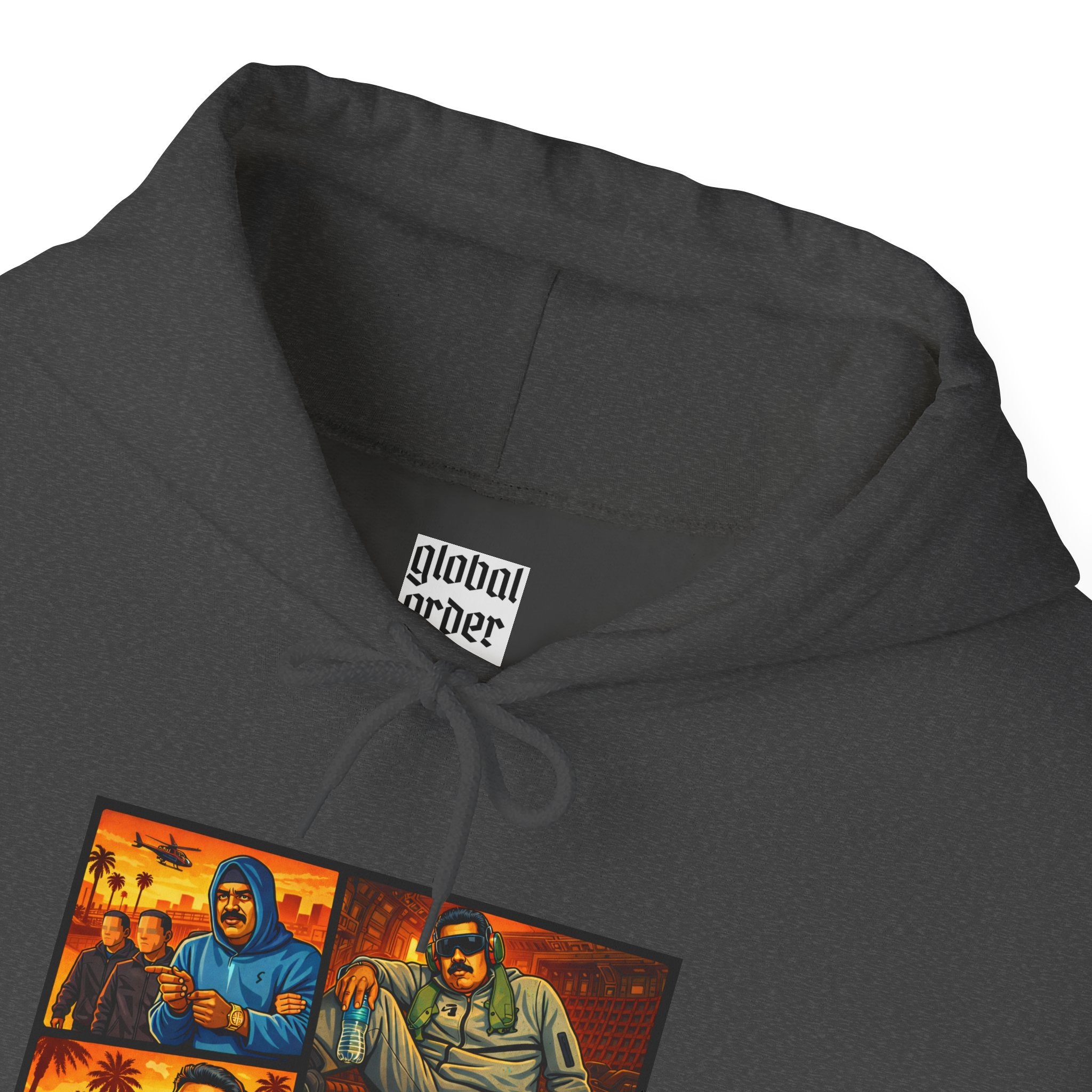 Day in USA - Front Graphic Hoodie