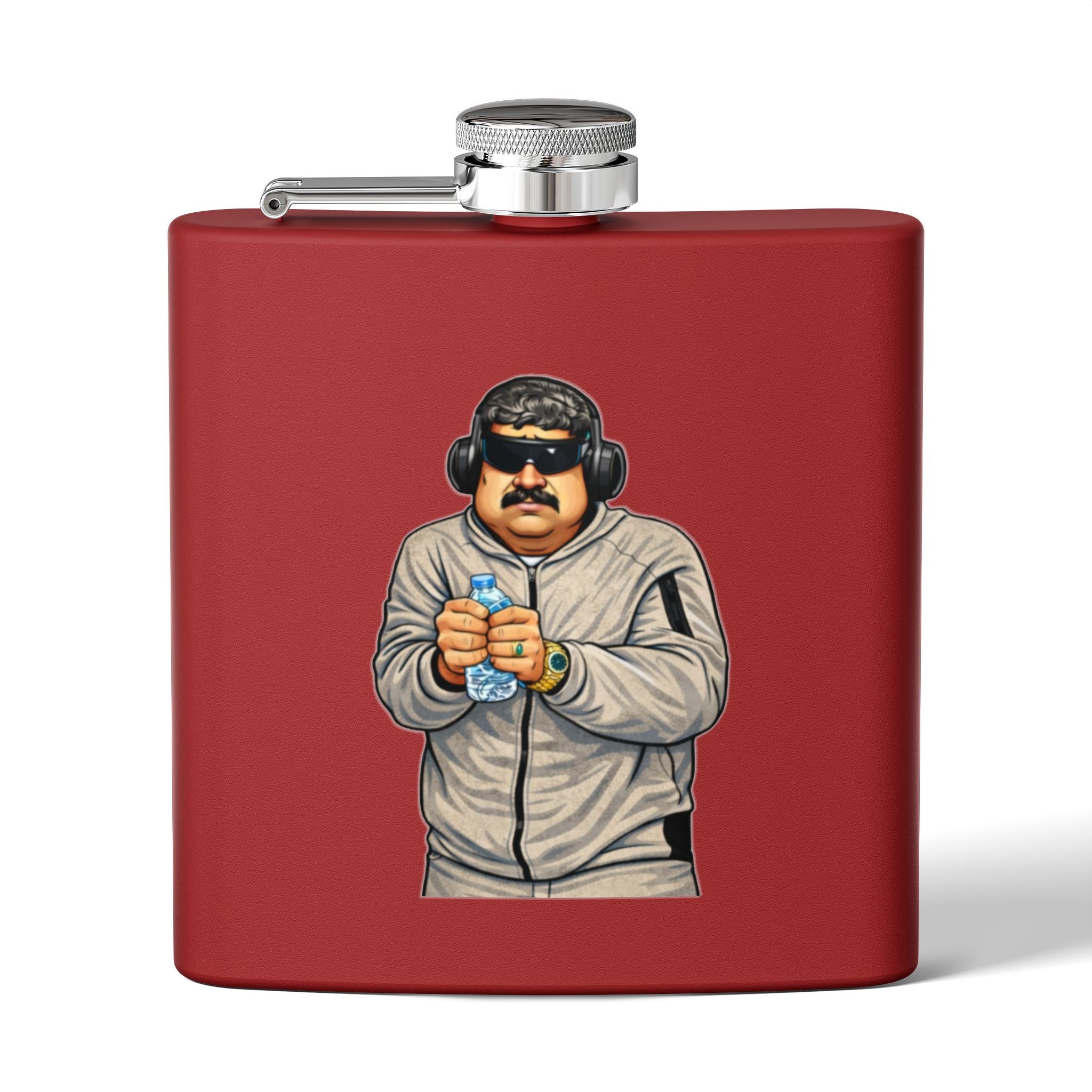 Viral Photo 2026 - Stainless Steel Flask (6oz)