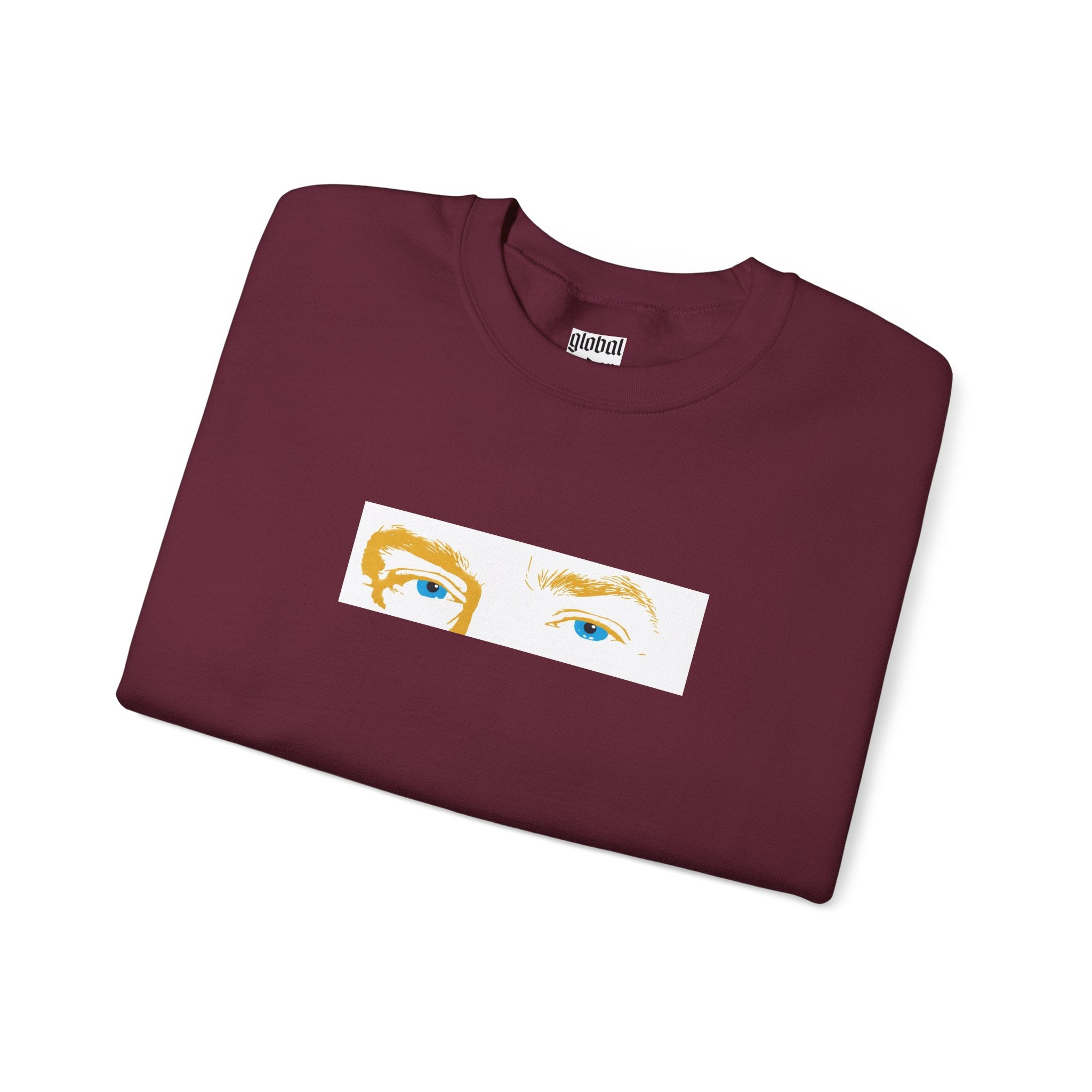 DT eyes 2026 front - Crewneck Sweatshirt