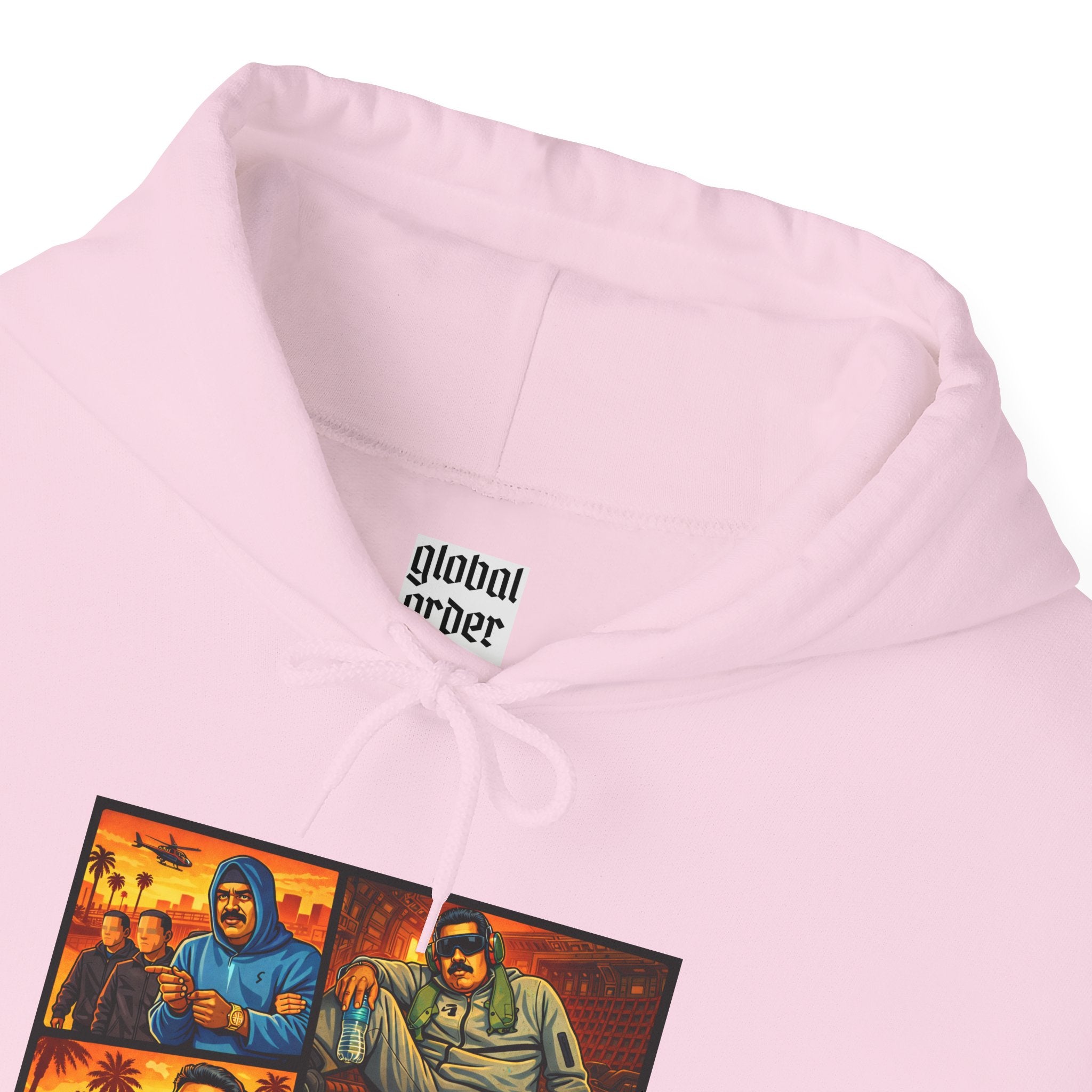 Day in USA - Front Graphic Hoodie